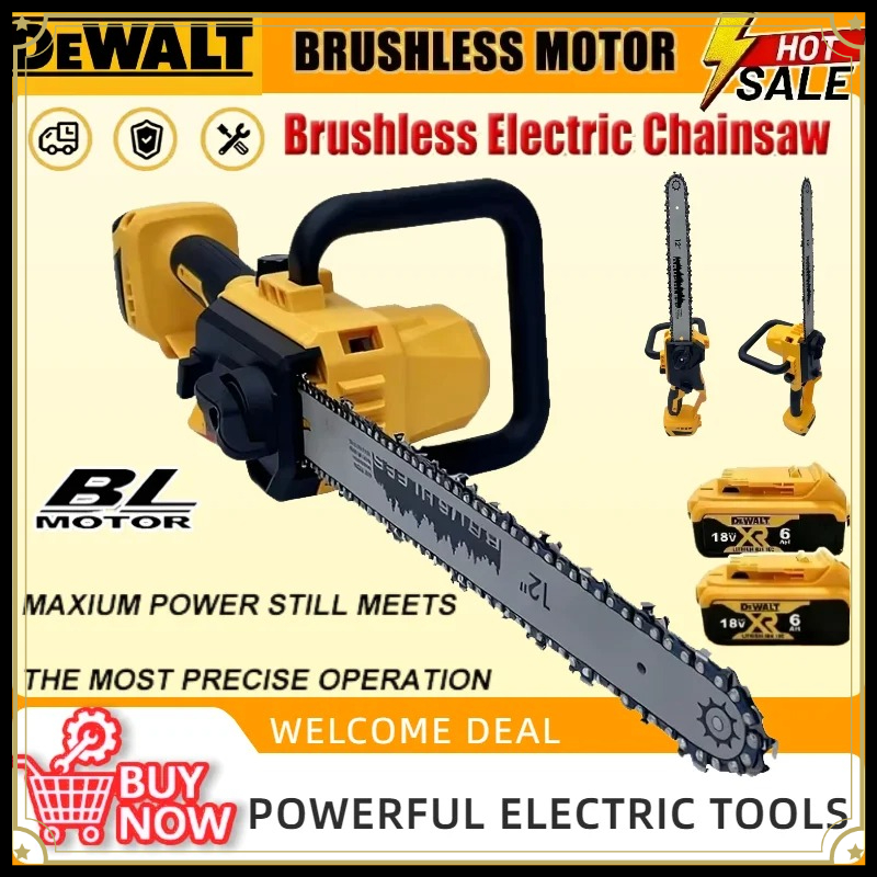 Electric Chainsaw Battery - DEWALT 20V Brushless Cordless Chainsaw Automatic