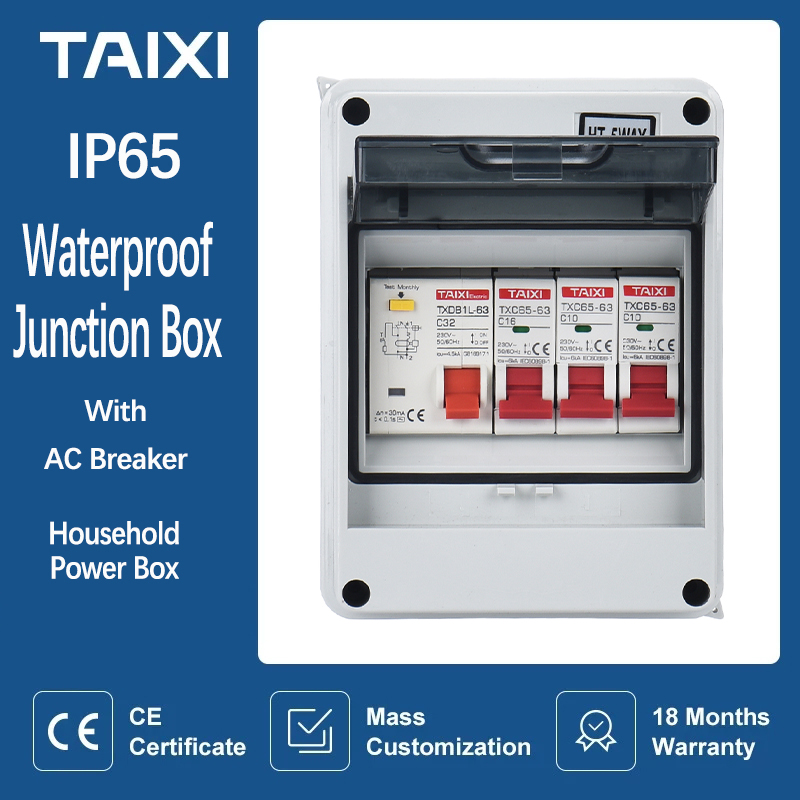 Outdoor Power Box Cover - Outdoor Household Switch MCB Waterproof Electrical