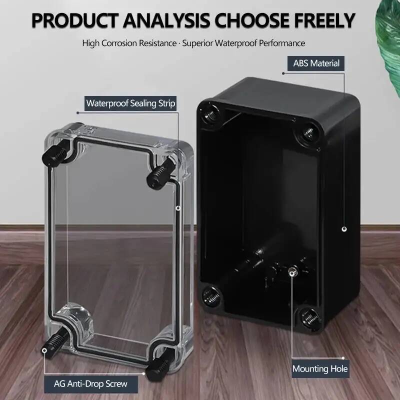 2pcs Transparent Cover Waterpr - Outdoor Power Box Cover recension och pris