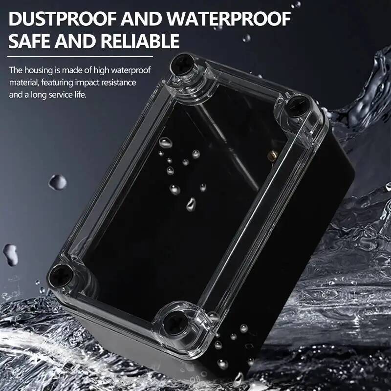 2pcs Transparent Cover Waterpr - Outdoor Power Box Cover recension och pris