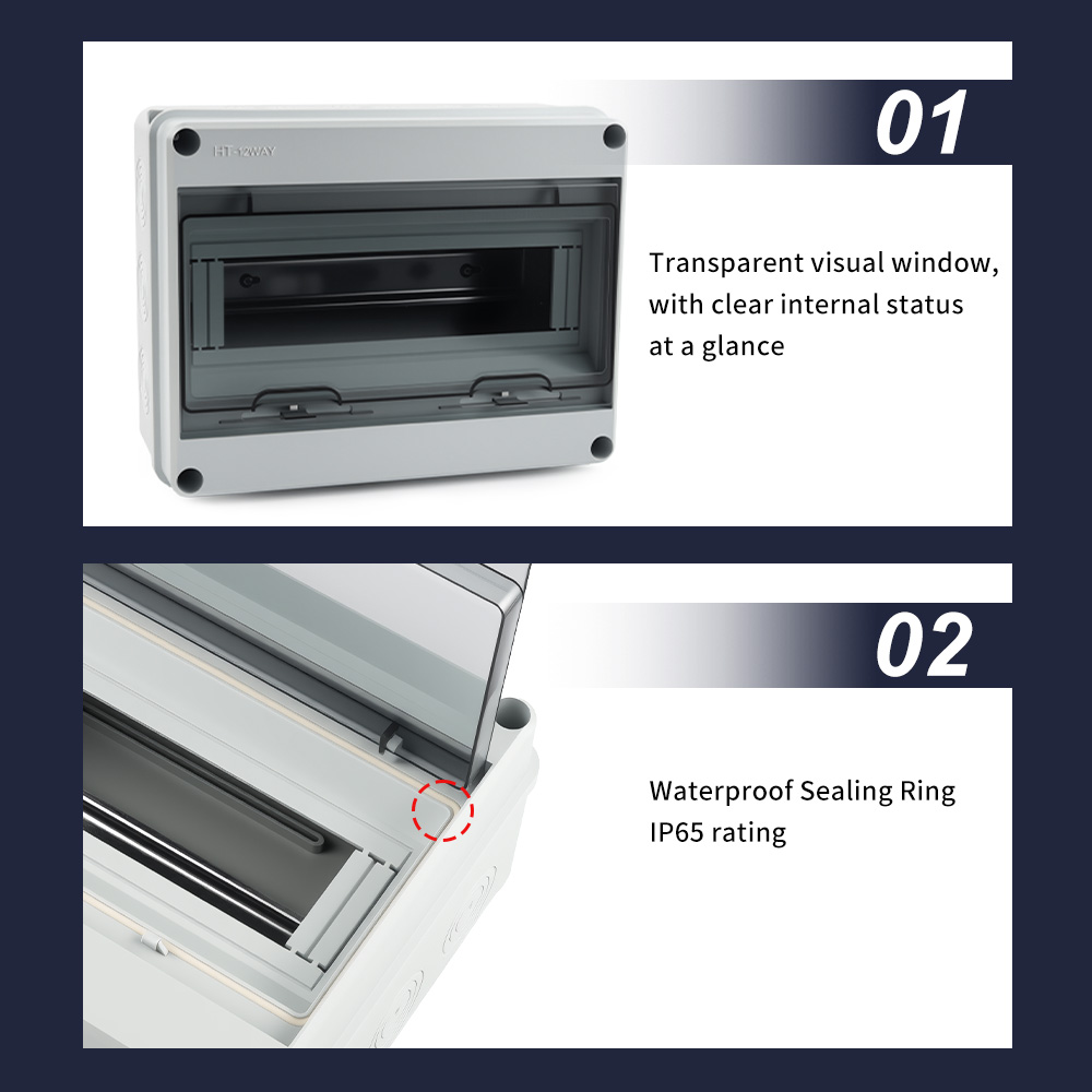 HT Series Waterproof Distribut - Outdoor Power Box Cover recension och pris