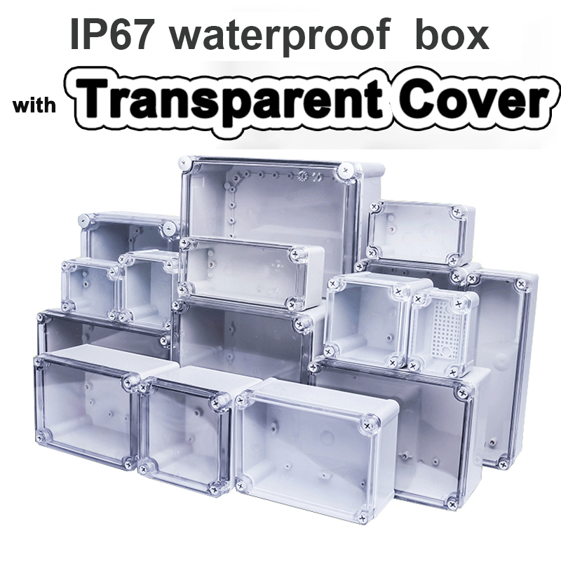 F-type transparent waterproof  - Outdoor Power Box Cover recension och pris