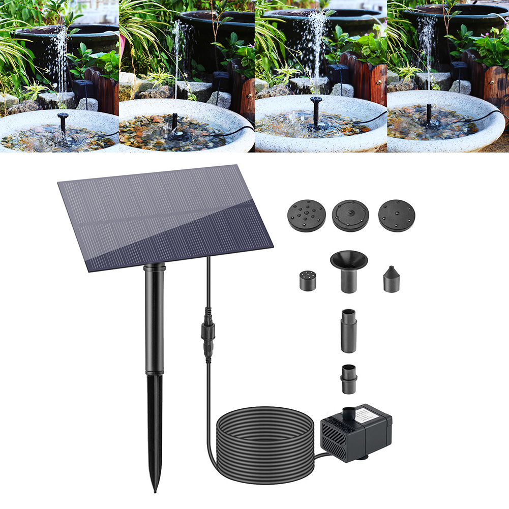 5W 5V Water Fountain Garden De - Outdoor Power Stake recension och pris