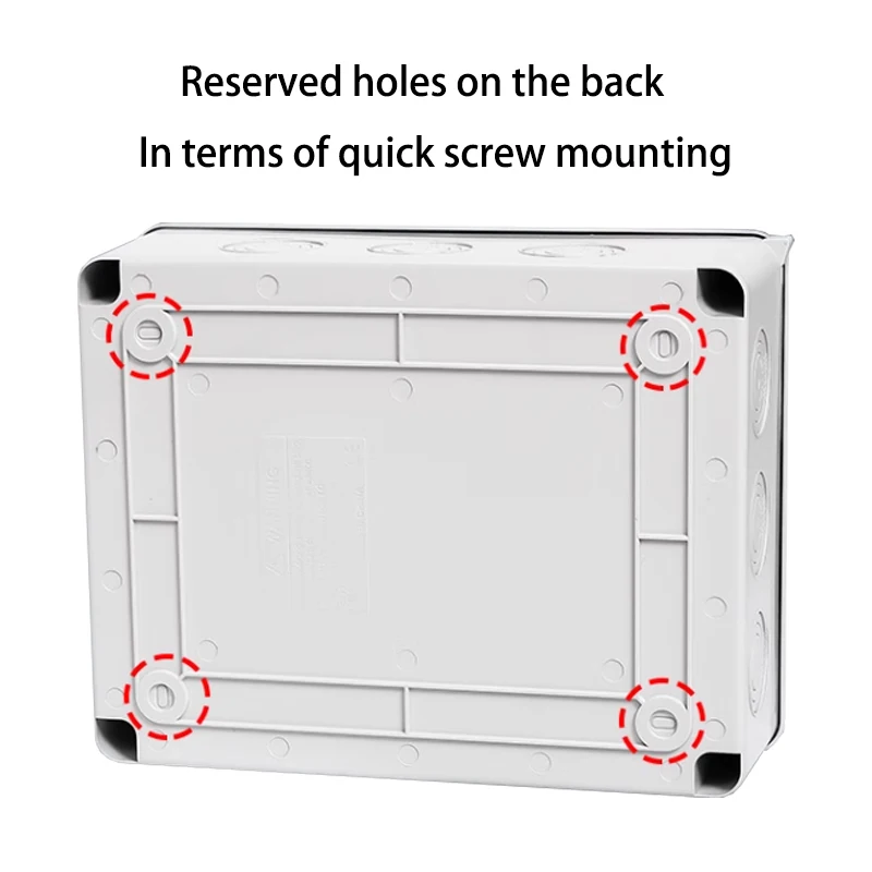 HT Series Junction Box 2/3/5/8 - Outdoor Power Box Cover recension och pris