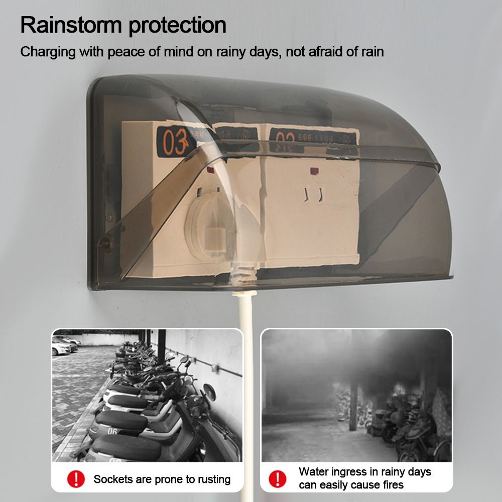 1Pcs Outdoor Socket Waterproof - Outdoor Power Box Cover recension och pris