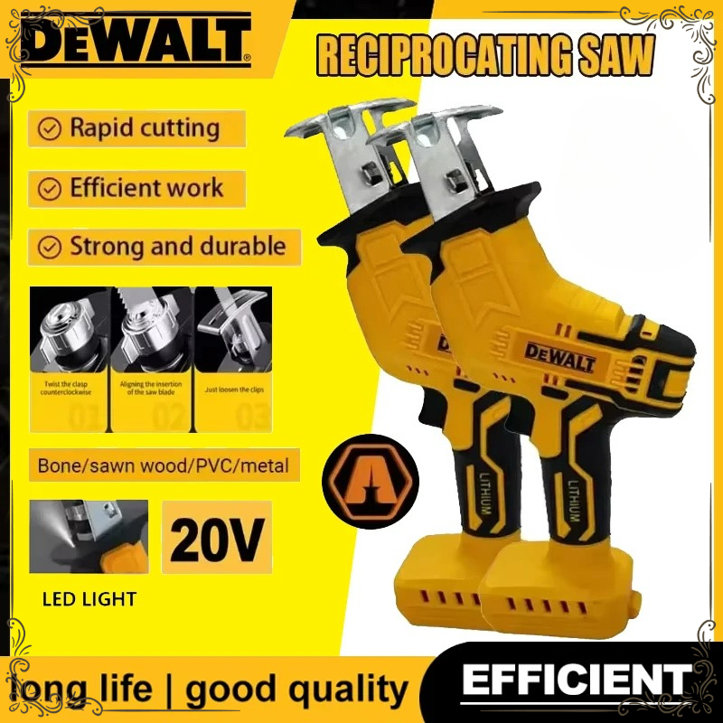 Dewalt  Brushless Reciprocatin - Electric Chainsaw Battery recension och pris