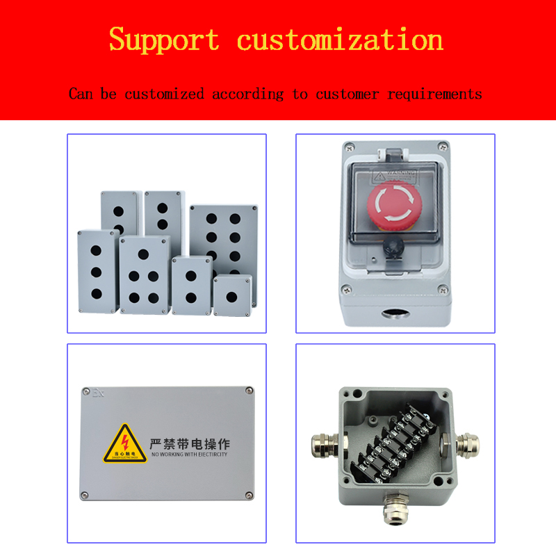 Cast aluminum button box, outd - Outdoor Power Box Cover recension och pris